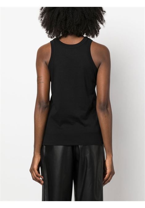 Top smanicato in nero - LOULOU STUDIO donna LOULOU DE SAISON | POSOBLK